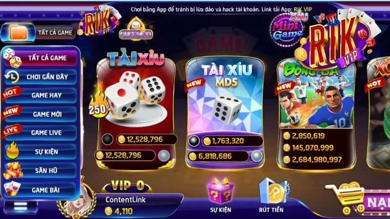 Game bài và casino