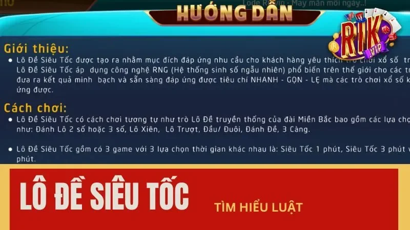 Tìm hiểu luật chơi