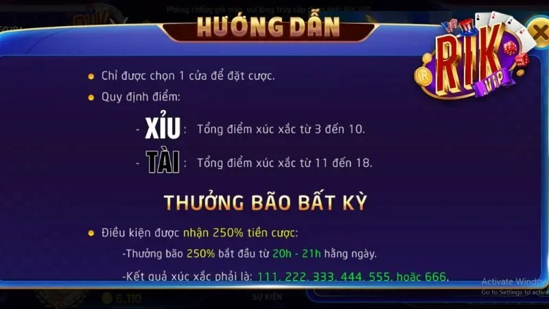 Cách chơi tài xỉu live chiến thắng