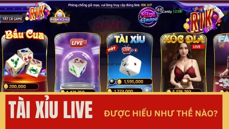 Cách chơi tài xỉu live chiến thắng tại cổng game Rikvip