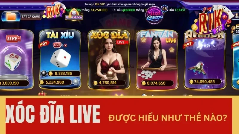 Mẹo chơi xóc đĩa live tại Rikvip bách phát bách trúng