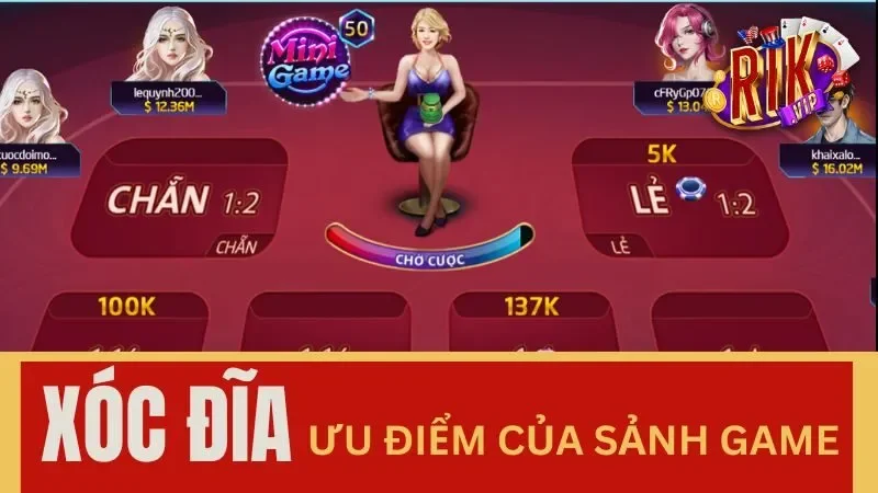 Ưu điểm của sảnh game 